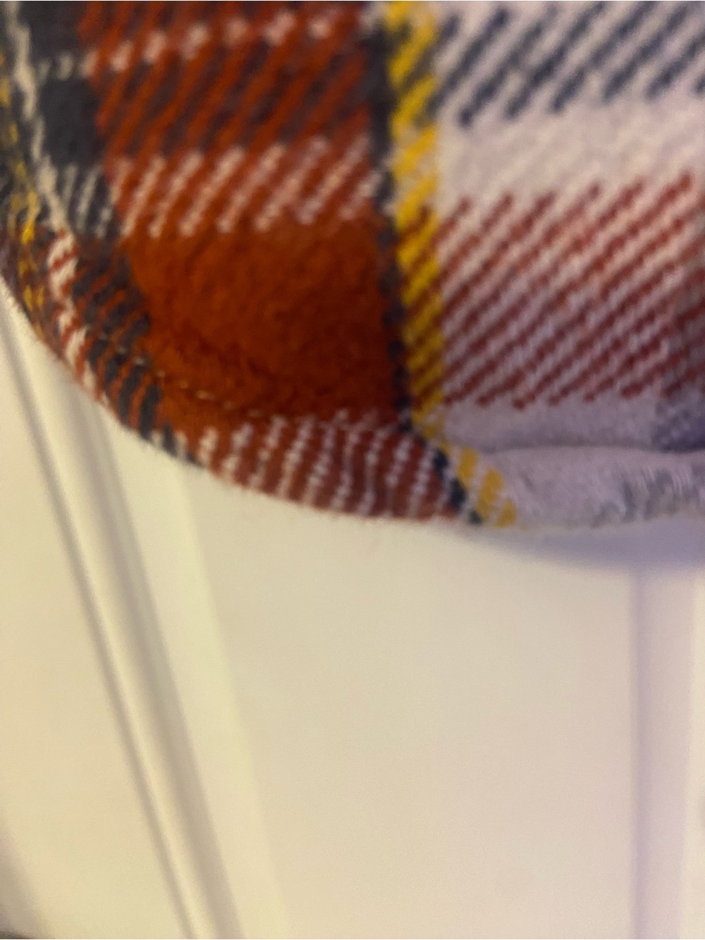 American Eagle Outfitters Red Multi Plaid Shirt Jacket - Picture 8 of 10